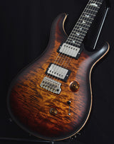 Paul Reed Smith Wood Library Custom 24 Satin Black Gold Burst-Brian's Guitars