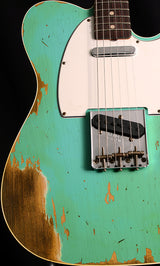 Fender Custom Shop 1960 Telecaster Custom Heavy Relic Seafoam Green-Electric Guitars-Brian's Guitars