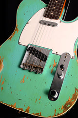 Fender Custom Shop 1960 Telecaster Custom Heavy Relic Seafoam Green-Electric Guitars-Brian's Guitars