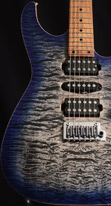 Tom Anderson Angel Natural Black To Dark Blue Burst-Brian's Guitars