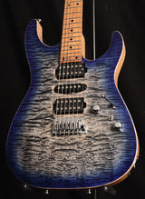 Tom Anderson Angel Natural Black To Dark Blue Burst-Brian's Guitars