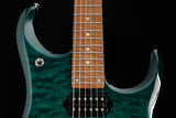 Used Ernie Ball Music Man JP-15 Teal Burst Quilt