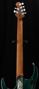 Used Ernie Ball Music Man JP-15 Teal Burst Quilt