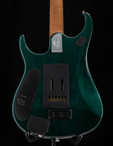 Used Ernie Ball Music Man JP-15 Teal Burst Quilt