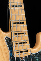 Used Fender American Deluxe Jazz Bass V Natural