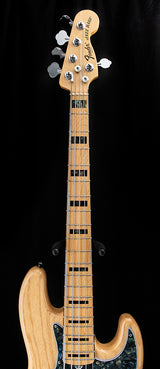Used Fender American Deluxe Jazz Bass V Natural