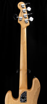 Used Fender American Deluxe Jazz Bass V Natural