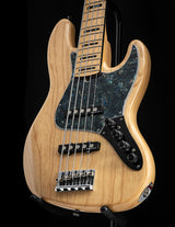 Used Fender American Deluxe Jazz Bass V Natural