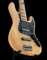 Used Fender American Deluxe Jazz Bass V Natural