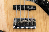 Used Fender American Deluxe Jazz Bass V Natural