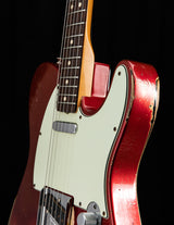 Used Fender Custom Shop 1963 Telecaster Relic Candy Apple Red Over 3 Tone Sunburst
