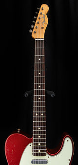Used Fender Custom Shop 1963 Telecaster Relic Candy Apple Red Over 3 Tone Sunburst
