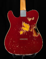 Used Fender Custom Shop 1963 Telecaster Relic Candy Apple Red Over 3 Tone Sunburst