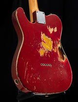 Used Fender Custom Shop 1963 Telecaster Relic Candy Apple Red Over 3 Tone Sunburst