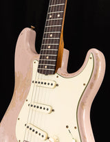 Used Fender Custom Shop Limited Edition 60/63 Super Heavy Relic Stratocaster Dirty Shell Pink