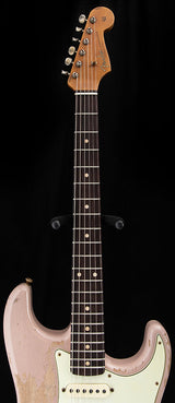Used Fender Custom Shop Limited Edition 60/63 Super Heavy Relic Stratocaster Dirty Shell Pink