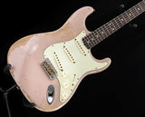 Used Fender Custom Shop Limited Edition 60/63 Super Heavy Relic Stratocaster Dirty Shell Pink