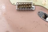 Used Fender Custom Shop Limited Edition 60/63 Super Heavy Relic Stratocaster Dirty Shell Pink