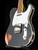 Fender Custom Shop 1965 Telecaster Custom Relic Aged Black Over 3 Tone Sunburst