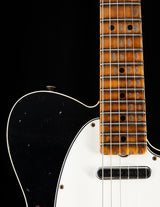 Fender Custom Shop 1965 Telecaster Custom Relic Aged Black Over 3 Tone Sunburst