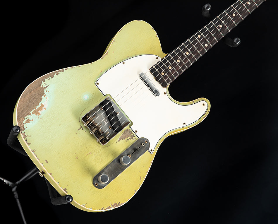 My go-to guitar in the studio”: This Fender Telecaster lived in