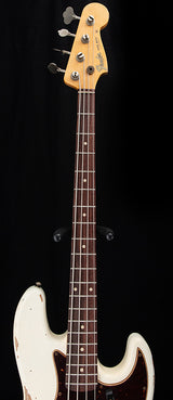 Fender Custom Shop 1961 Jazz Bass Heavy Relic Aged Olympic White