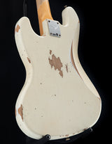 Fender Custom Shop 1961 Jazz Bass Heavy Relic Aged Olympic White