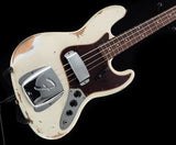 Fender Custom Shop 1961 Jazz Bass Heavy Relic Aged Olympic White