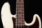 Fender Custom Shop 1961 Jazz Bass Heavy Relic Aged Olympic White