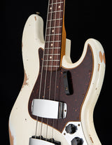 Fender Custom Shop 1961 Jazz Bass Heavy Relic Aged Olympic White