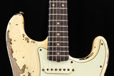 Fender Custom Shop 1959 Stratocaster Super Heavy Relic Aged Vintage White Over 3 Tone Sunburst