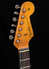 Fender Custom Shop 1959 Stratocaster Super Heavy Relic Aged Vintage White Over 3 Tone Sunburst