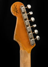 Fender Custom Shop 1959 Stratocaster Super Heavy Relic Aged Vintage White Over 3 Tone Sunburst