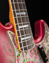Fender Custom Shop Heavy Relic Jazz Bass Pink Paisley Limited