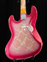 Fender Custom Shop Heavy Relic Jazz Bass Pink Paisley Limited
