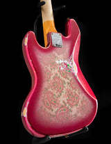 Fender Custom Shop Heavy Relic Jazz Bass Pink Paisley Limited