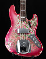 Fender Custom Shop Heavy Relic Jazz Bass Pink Paisley Limited