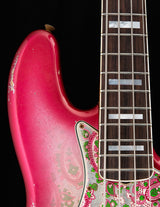 Fender Custom Shop Heavy Relic Jazz Bass Pink Paisley Limited