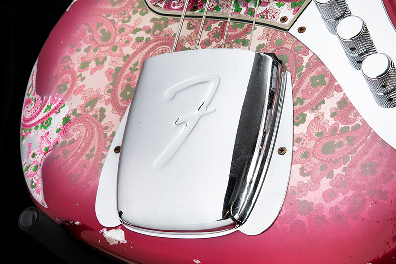 Fender Custom Shop Heavy Relic Jazz Bass Pink Paisley Limited