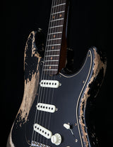 Fender Custom Shop Poblano Stratocaster Super Heavy Relic Aged Black LTD