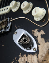Fender Custom Shop Poblano Stratocaster Super Heavy Relic Aged Black LTD