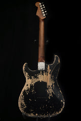 Fender Custom Shop Poblano Stratocaster Super Heavy Relic Aged Black LTD