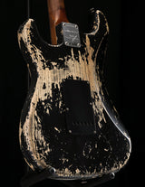 Fender Custom Shop Poblano Stratocaster Super Heavy Relic Aged Black LTD