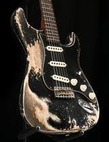 Fender Custom Shop Poblano Stratocaster Super Heavy Relic Aged Black LTD