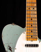 Fender Custom Shop 1965 Telecaster Custom Relic Aged Firemist Silver Over 3 Tone Sunburst
