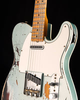 Fender Custom Shop 1965 Telecaster Custom Relic Aged Firemist Silver Over 3 Tone Sunburst