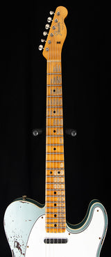 Fender Custom Shop 1965 Telecaster Custom Relic Aged Firemist Silver Over 3 Tone Sunburst