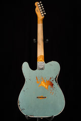 Fender Custom Shop 1965 Telecaster Custom Relic Aged Firemist Silver Over 3 Tone Sunburst