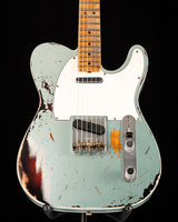 Fender Custom Shop 1965 Telecaster Custom Relic Aged Firemist Silver Over 3 Tone Sunburst
