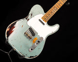 Fender Custom Shop 1965 Telecaster Custom Relic Aged Firemist Silver Over 3 Tone Sunburst